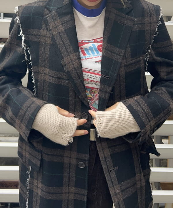 MATSUMOTO AMIさんの「BEAMS WOMEN｜リサイクルウール カットオフ ジャケット」を使ったコーディネート