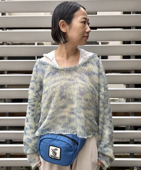 つぼさんの「BEAMS WOMEN｜カスリ モヘア ベースボール」を使ったコーディネート