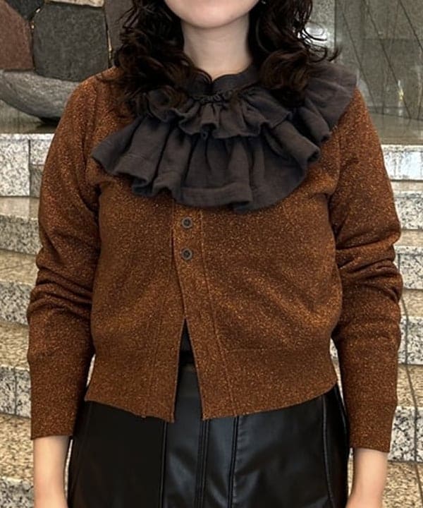 Sakiさんの「BEAMS WOMEN｜リサイクルウール カットオフ ジャケット」を使ったコーディネート