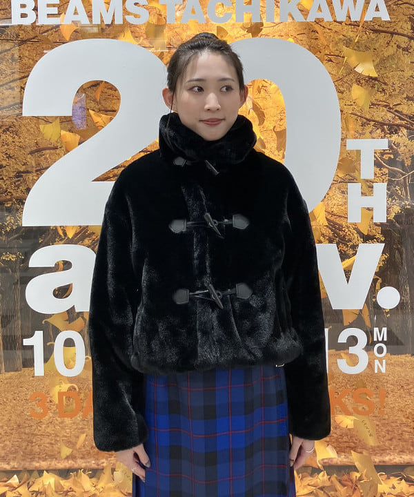 nodokaさんの「BEAMS WOMEN｜TATRAS / PARTANNA フリース ブルゾン」を使ったコーディネート