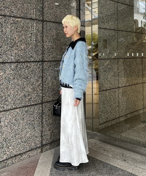 あさひさんの「BEAMS WOMEN｜RBS / カットレース ビッグカラー シャツ」を使ったコーディネート