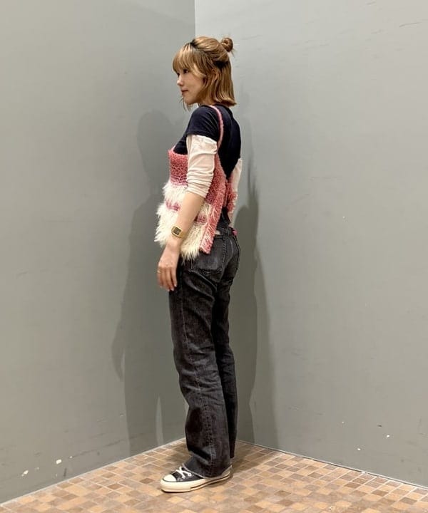 小原 もこさんの「BEAMS WOMEN｜maturely / スリーヤーン キャミソール」を使ったコーディネート