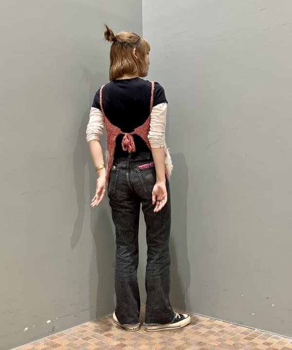 小原 もこさんの「BEAMS WOMEN｜maturely / スリーヤーン キャミソール」を使ったコーディネート