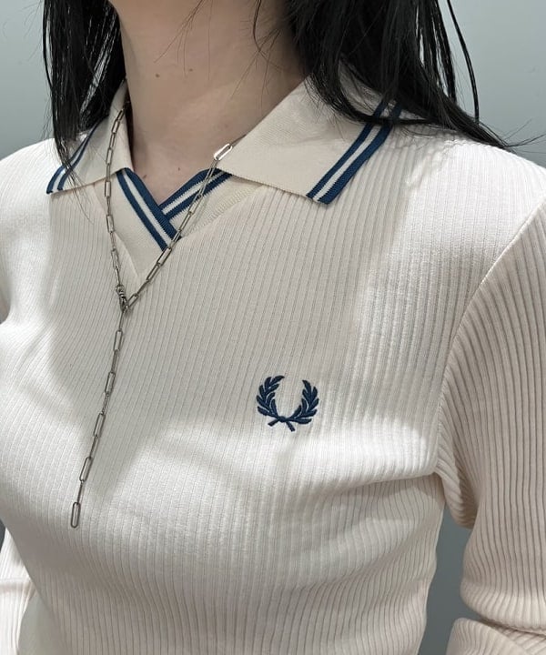 加歩さんの「BEAMS WOMEN｜RBS / ミックスシャギー クルーネック カーディガン」を使ったコーディネート