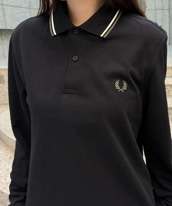 amiriさんの「BEAMS WOMEN｜【別注】FRED PERRY / SHELL PANTS」を使ったコーディネート