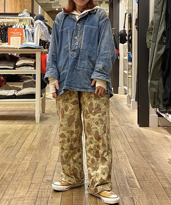 原口 愛さんの「BEAMS WOMEN｜【別注】Healthknit × maturely / フーデッド ヘンリー ロングスリーブ」を使ったコーディネート