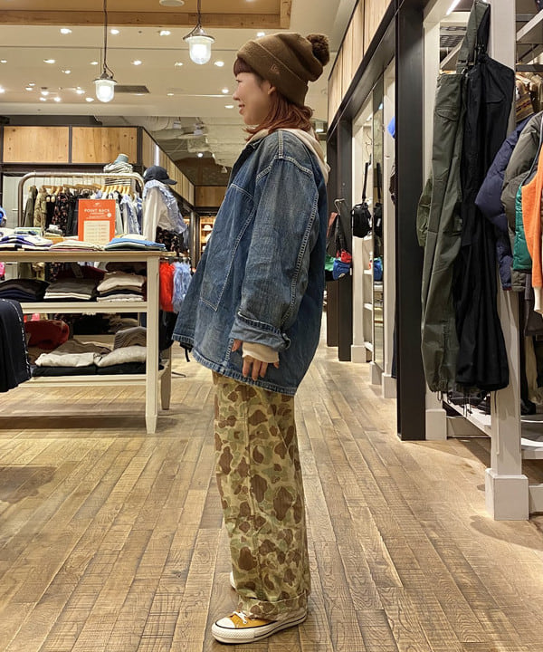 原口 愛さんの「BEAMS WOMEN｜【別注】Healthknit × maturely / フーデッド ヘンリー ロングスリーブ」を使ったコーディネート