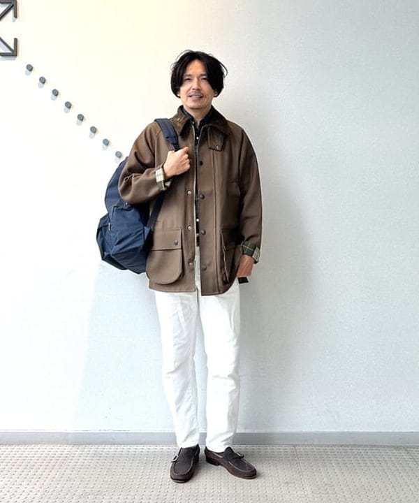岸本 欣也 (きんや) Barbour