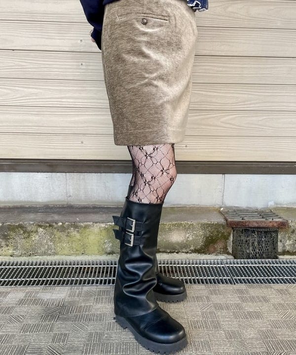 カタヤマ アヤさんの「BEAMS WOMEN｜【別注】Orfeo &times; maturely / フリース ハーフジップ」を使ったコーディネート