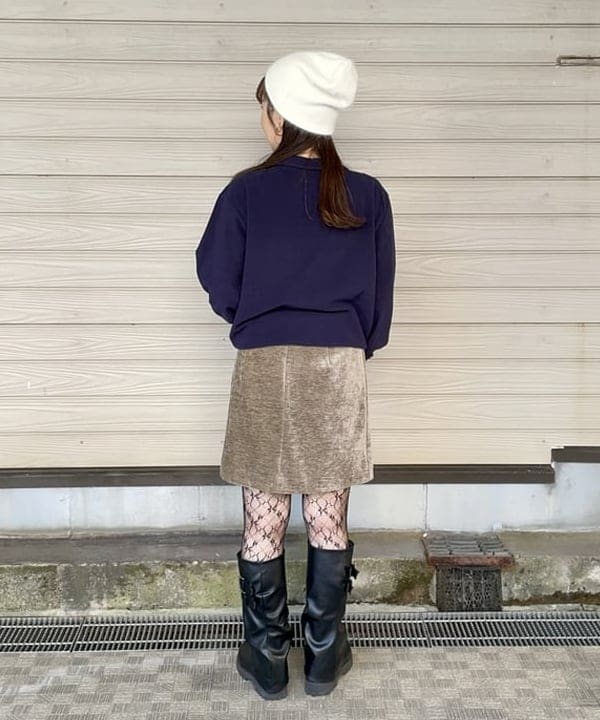 カタヤマ アヤさんの「BEAMS WOMEN｜【別注】Orfeo &times; maturely / フリース ハーフジップ」を使ったコーディネート