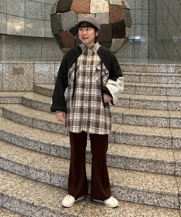 イガラシさんの「BEAMS WOMEN｜maturely / ハート ボレロ」を使ったコーディネート