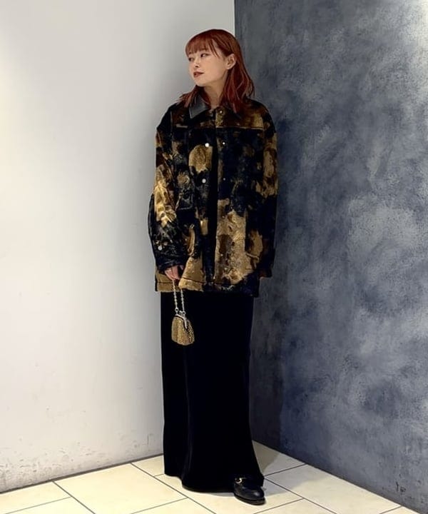 あすかさんの「BEAMS WOMEN｜RBS / フェイクファー ステンカラー コート」を使ったコーディネート