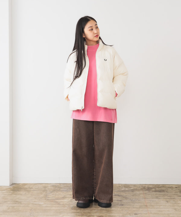 ayaさんの「BEAMS WOMEN｜オーバーダイ デニム パンツ」を使ったコーディネート