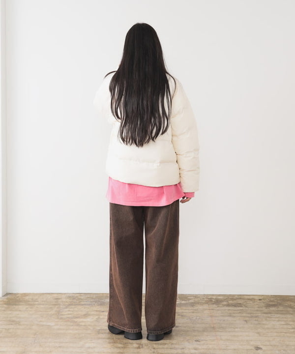 ayaさんの「BEAMS WOMEN｜オーバーダイ デニム パンツ」を使ったコーディネート