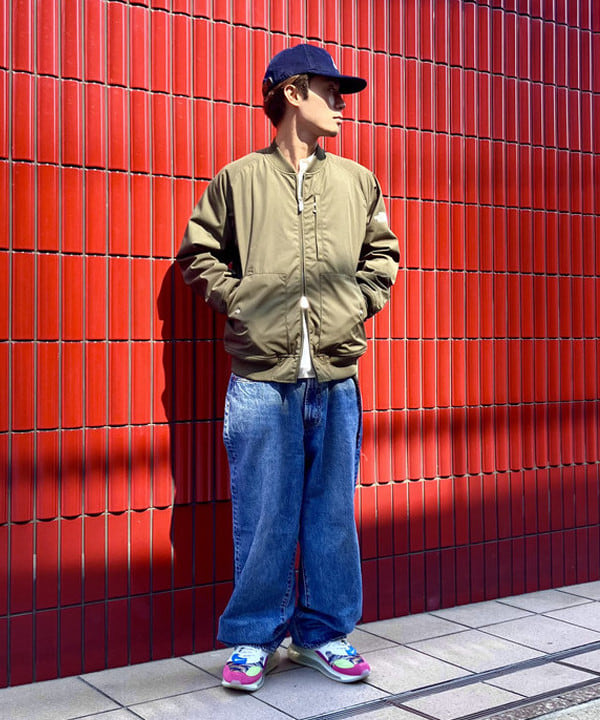 ビームスオリジナル　中綿　ハンティングjkt ビームス ストリート 梅田（1130131） スタイリング