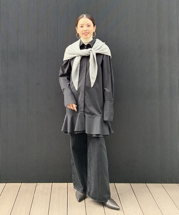 Demi-Luxe BEAMS ✨新品タグ　ダブルフェイス　ロングジレ　ベルト Demi-Luxe BEAMS（デミルクス ビームス）の「Demi-Luxe BEAMS