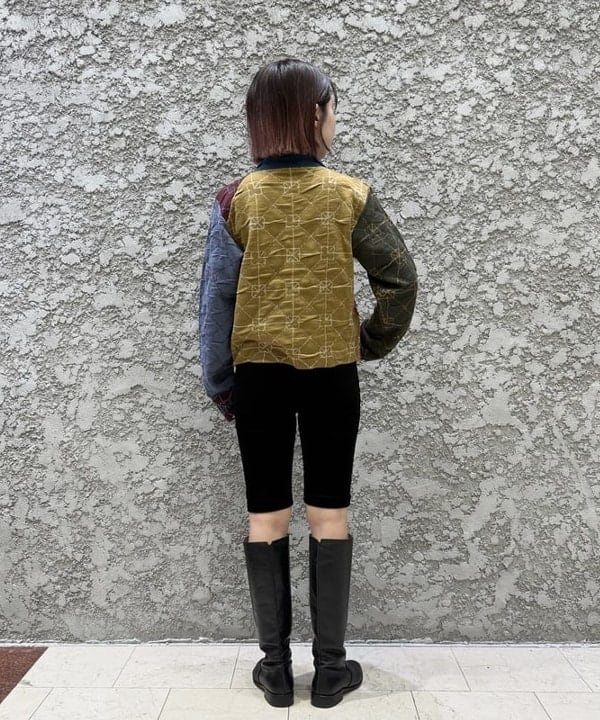 シロヤマさんの「BEAMS WOMEN｜【別注】YanYan / June collared cardigan」を使ったコーディネート