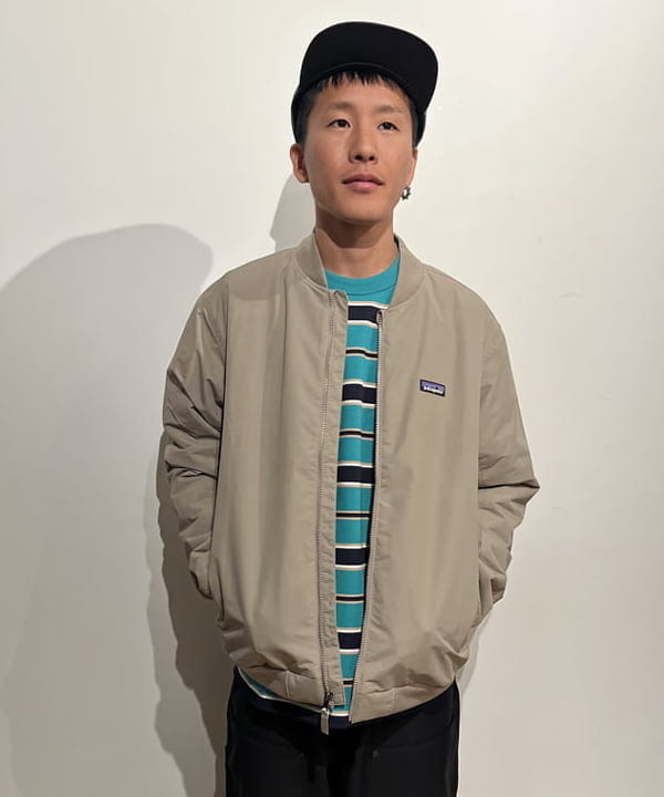 BANさんの「BEAMS WOMEN｜ボーダー ルーズ ロングスリーブTシャツ」を使ったコーディネート