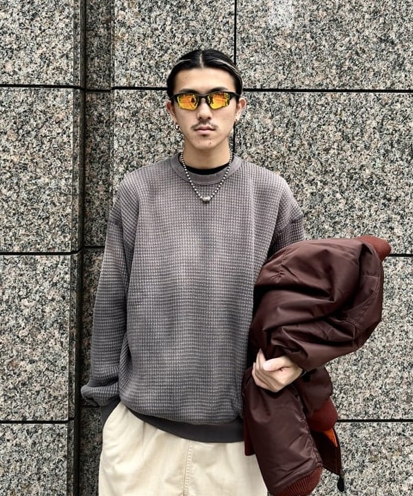 Ryohei Takataさんの「BEAMS WOMEN｜リラックスフィット THERMOLITE(R) MA-1 （撥水）」を使ったコーディネート