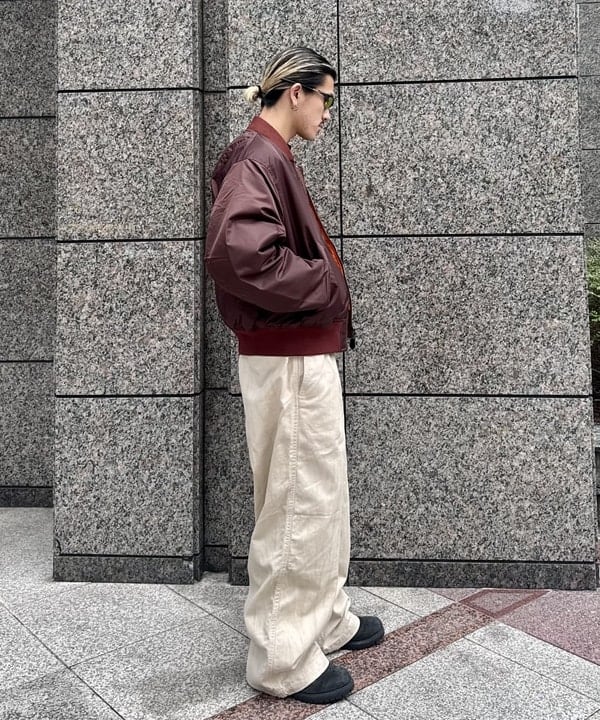 Ryohei Takataさんの「BEAMS WOMEN｜リラックスフィット THERMOLITE(R) MA-1 （撥水）」を使ったコーディネート