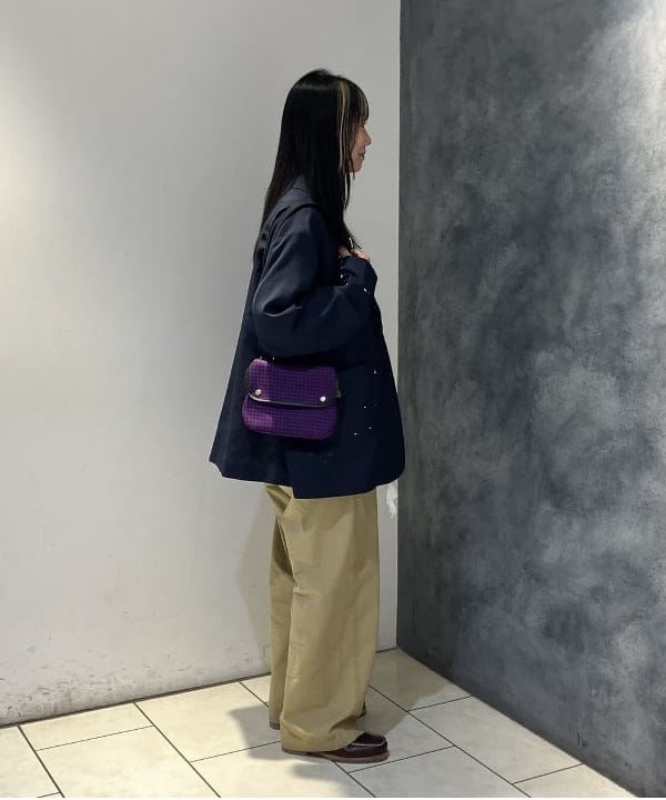 にしだてさんの「BEAMS WOMEN｜maturely / オーガニック コットン ハート フリルシャツ」を使ったコーディネート