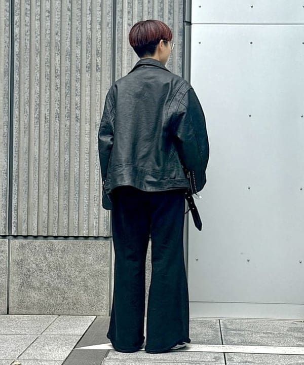 みりさんの「maturely / ダブル ライダース ジャケット」を使ったコーディネート
