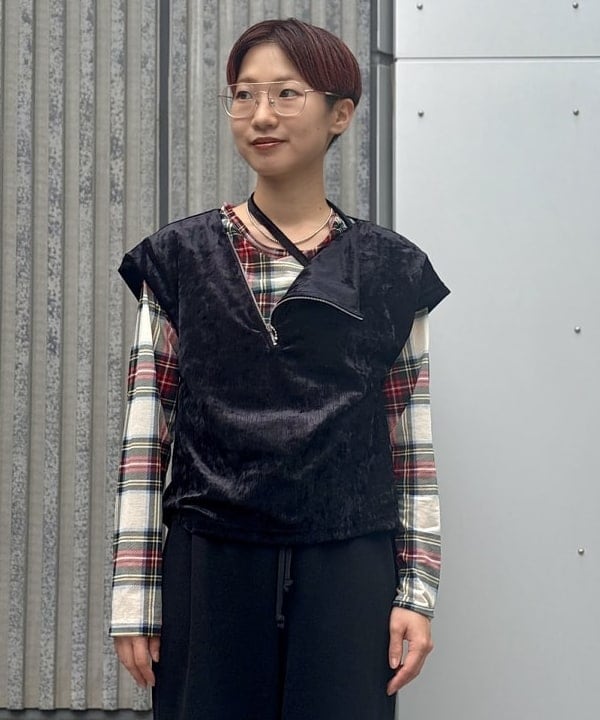 みりさんの「maturely / ダブル ライダース ジャケット」を使ったコーディネート