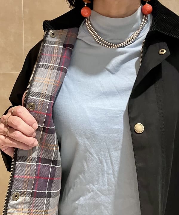 奥村 映里子さんの「【別注】Barbour / Balvenie Jacket 25FW」を使ったコーディネート