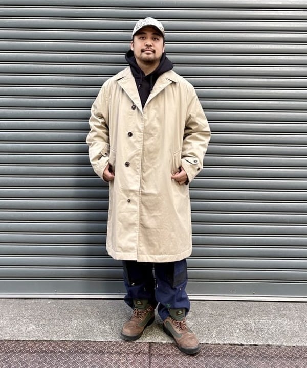 ステンカラーコート 野口 健太朗