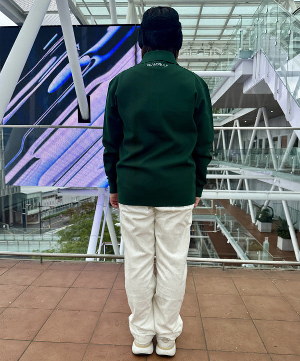 美品☆ビームスゴルフ　ハイブリッドダウン　ニット　カモフラ柄　2way 近年 BEAMS GOLF（ビームス ゴルフ）ニット ヘッドカバー 2