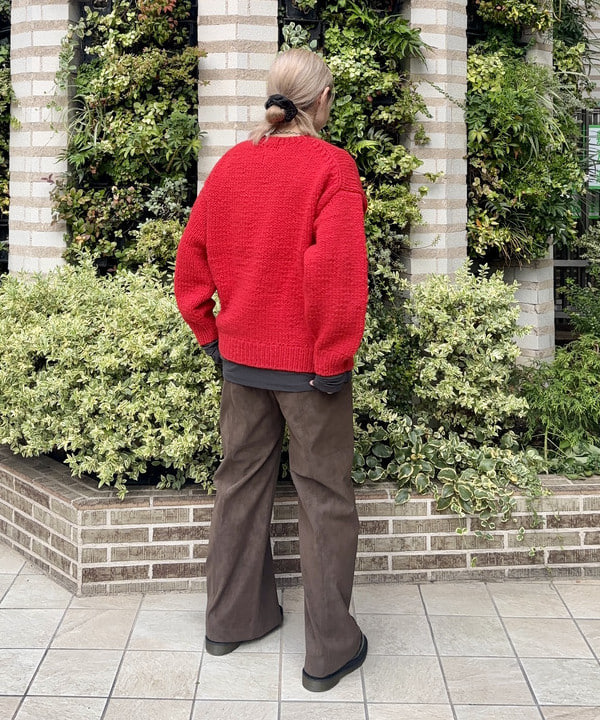 YABUさんの「BEAMS WOMEN｜RBS / フェイク スエード パンツ」を使ったコーディネート