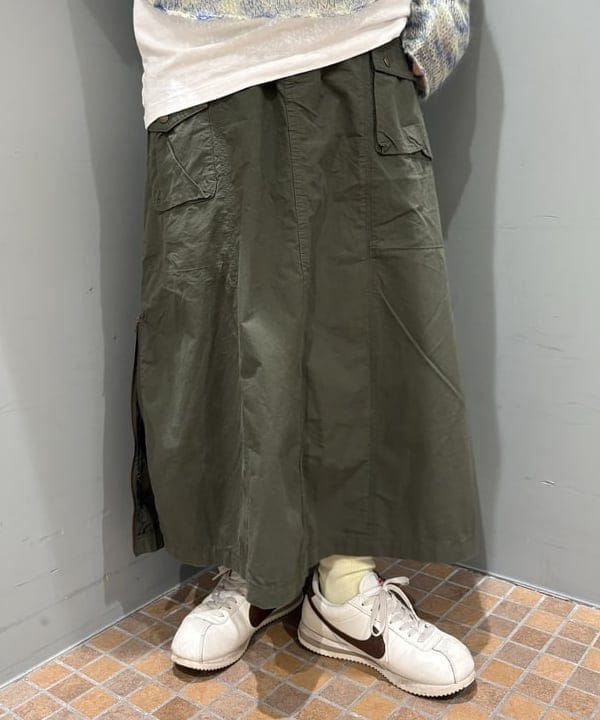 イガラシさんの「BEAMS WOMEN｜カスリ モヘア ベースボール」を使ったコーディネート