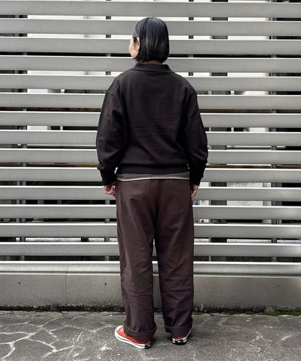 つぼさんの「BEAMS WOMEN｜ワイド チノ パンツ」を使ったコーディネート