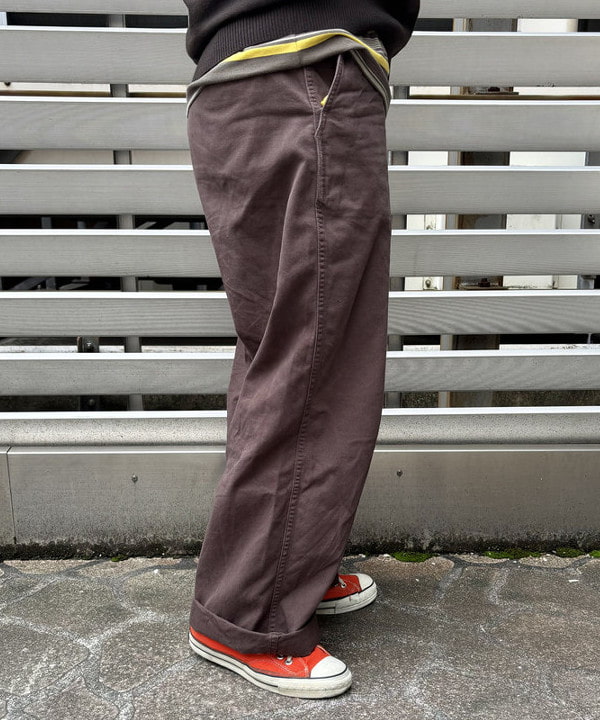 つぼさんの「BEAMS WOMEN｜ワイド チノ パンツ」を使ったコーディネート