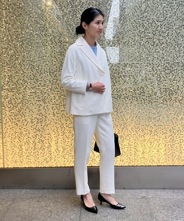 お値下げ！EFFE BEAMS トリムツイードジャケット　38 お値下げ！EFFE BEAMS トリムツイードジャケット 38 お値下げ