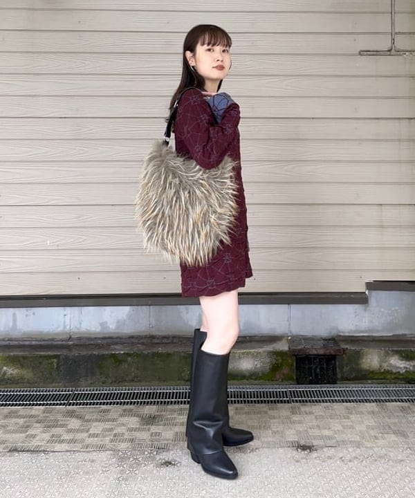 カタヤマ アヤさんの「BEAMS WOMEN｜【別注】YanYan / June Dress」を使ったコーディネート