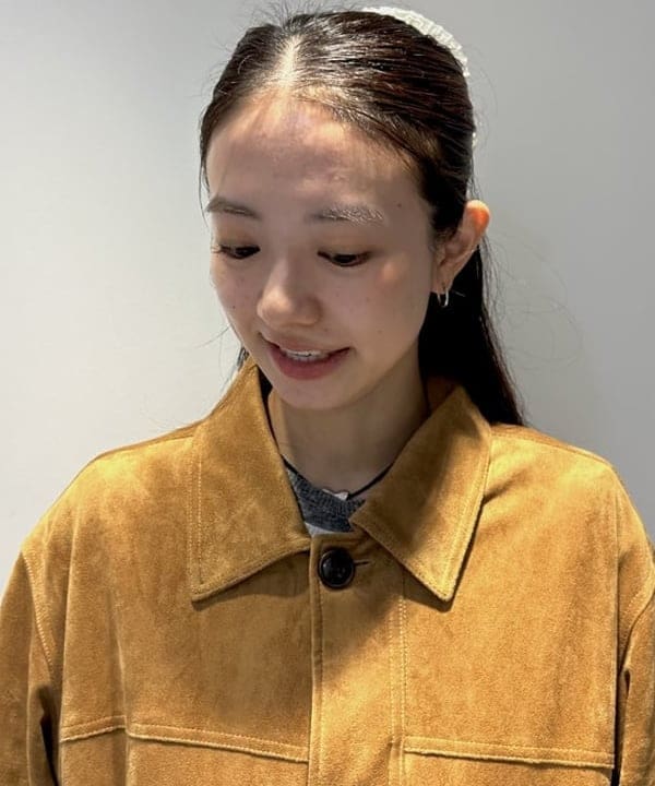 ササキさんの「BEAMS WOMEN｜レース編み レイヤード プルオーバー」を使ったコーディネート