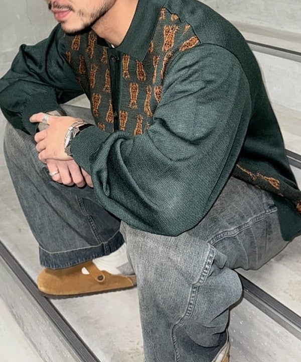 平井 利空さんの「BEAMS WOMEN｜ダブルダイ デニム ミリタリー トラウザーズ」を使ったコーディネート