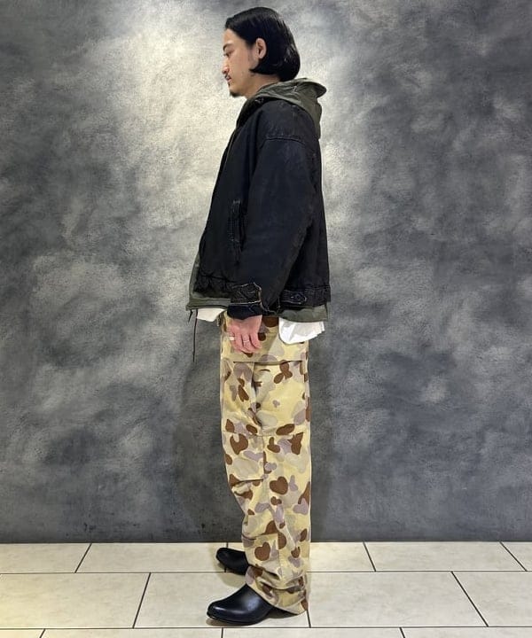 IHA(イハ)さんの「BEAMS WOMEN｜ユーズド加工 レザージップブルゾン」を使ったコーディネート