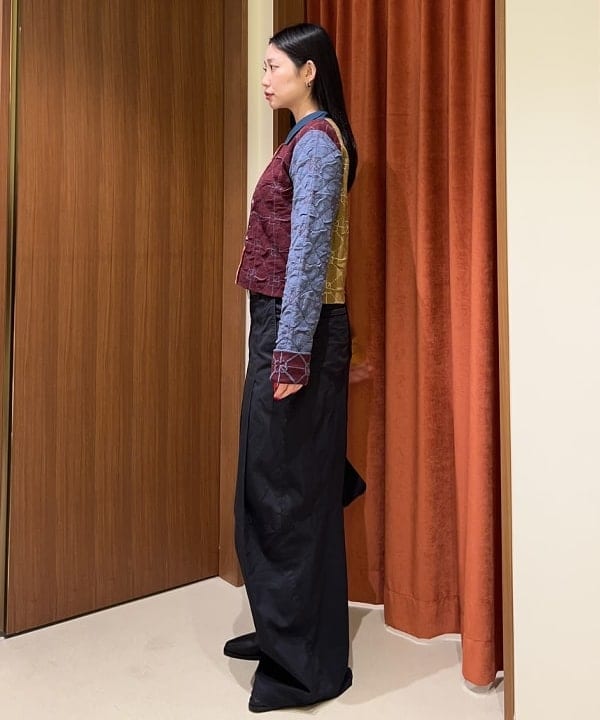 ayaneさんの「BEAMS WOMEN｜【別注】YanYan / June collared cardigan」を使ったコーディネート