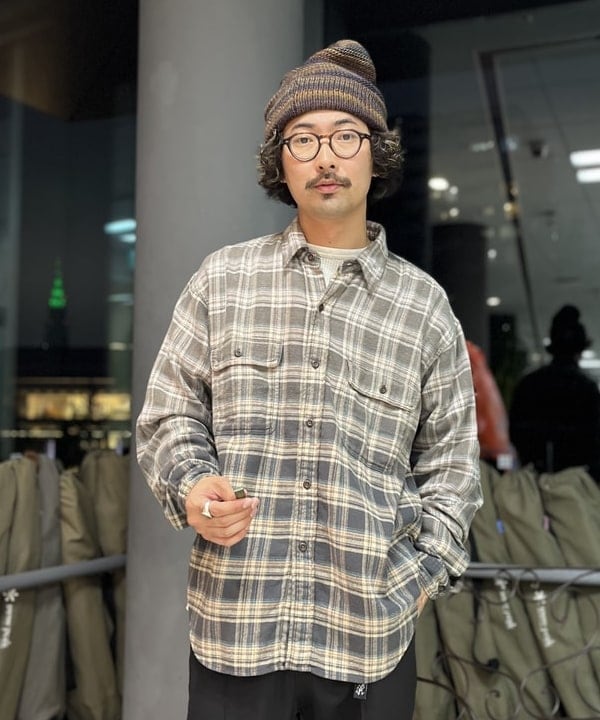 BAKU(東江 漠)さんの「BEAMS WOMEN｜ワイドフィット レザー ジップブルゾン」を使ったコーディネート