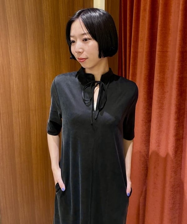 イナダさんの「BEAMS WOMEN｜ダブルクロス ロング ジャケット」を使ったコーディネート