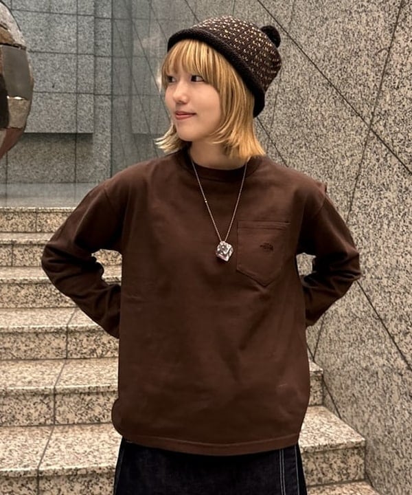 小原 もこさんの「BEAMS WOMEN｜THE NORTH FACE / ヌプシ ベスト」を使ったコーディネート