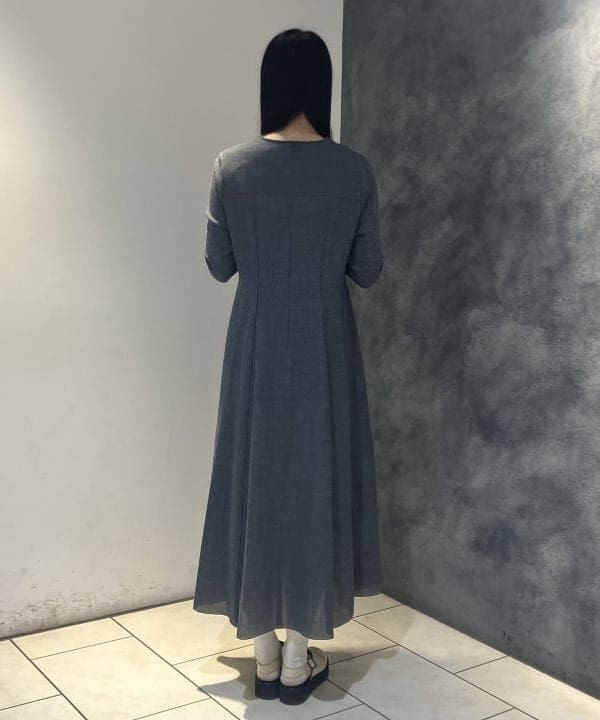 OSUMIさんの「BEAMS WOMEN｜AK+1 / ドッキング ワンピース」を使ったコーディネート