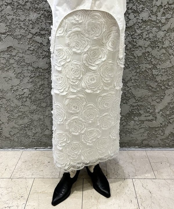 ササキさんの「BEAMS WOMEN｜ガーターベルト シャツ」を使ったコーディネート