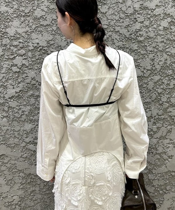 ササキさんの「BEAMS WOMEN｜ガーターベルト シャツ」を使ったコーディネート