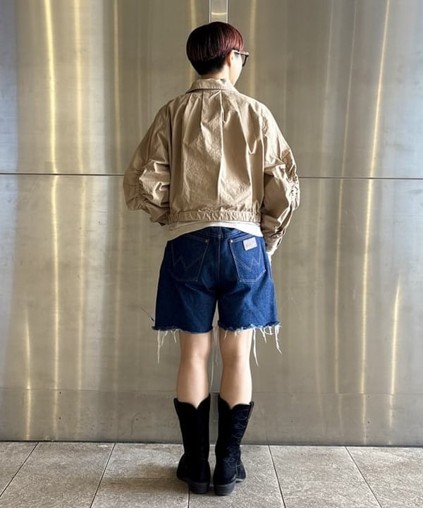みりさんの「maturely / コットン シルク ジッパー ブルゾン」を使ったコーディネート