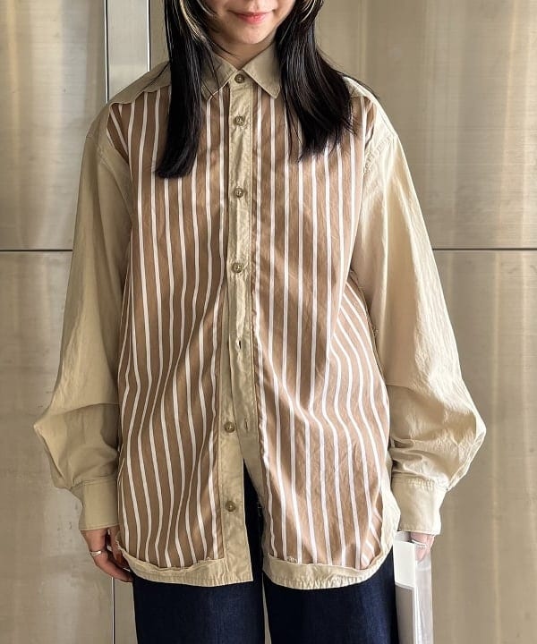maturelyストライプシャツ ビームス 立川（1131677） スタイリング・コーディネイト｜BEAMS