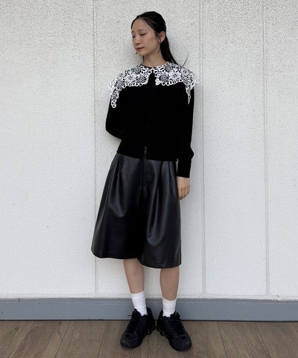 トレンド派 旬顔ニット