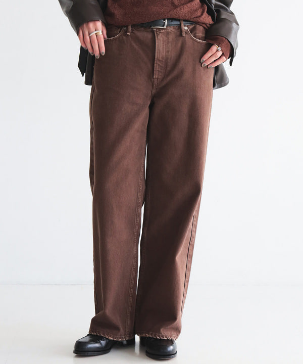 隈元 楓さんの「BEAMS WOMEN｜upper hights / THE NIECE MIDRISE デニムパンツ」を使ったコーディネート